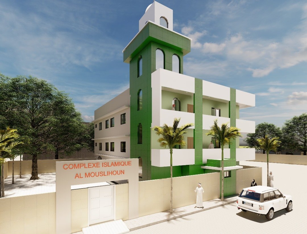 Maquette - Vue du minaret